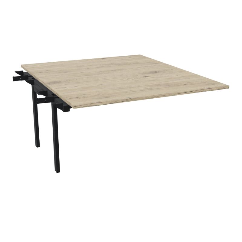 CONECT BENCH SUIVANT L140XP165CM-MONOPLAT EP25MM R3-PIET INTERM. CARRE ZP