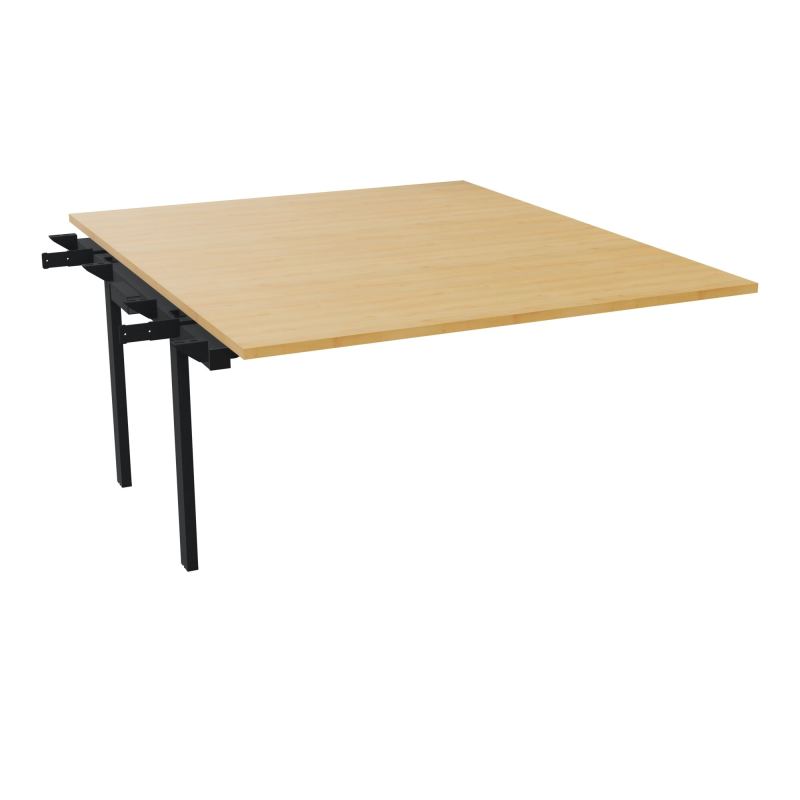 BENCH SUIVANT CONECT L140XP165CM-MONOPLAT EP25MM -PIET INTERM. CARRE    R5 ZP