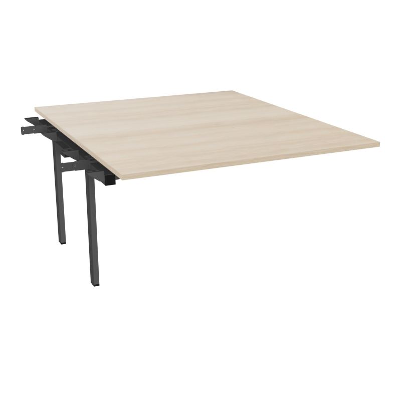 CONECT BENCH SUIVANT L140XP165CM-MONOPLAT EP25MM RZ-PIET INTERM. CARRE SC