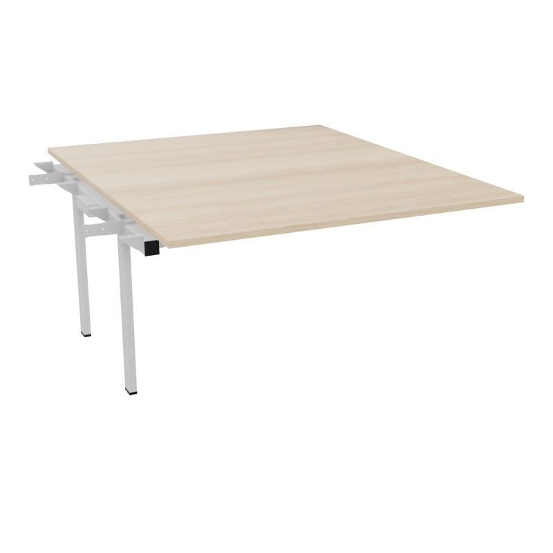 CONECT BENCH SUIVANT L140XP165CM-MONOPLAT EP25MM RZ-PIET INTERM. CARRE SD