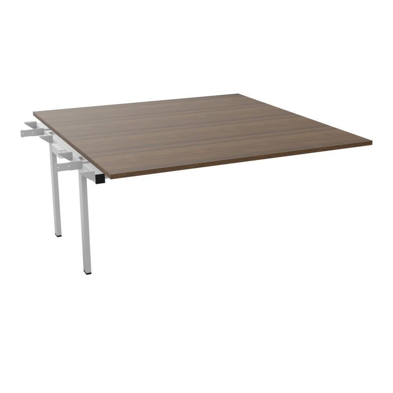 BENCH SUIVANT CONECT L160XP165CM-MONOPLAT EP25MM -PIET INTERM. CARRE N6 SA