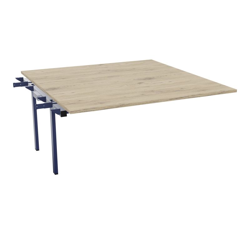 CONECT BENCH SUIVANT L160XP165CM-MONOPLAT EP25MM R3-PIET INTERM. CARRE X4