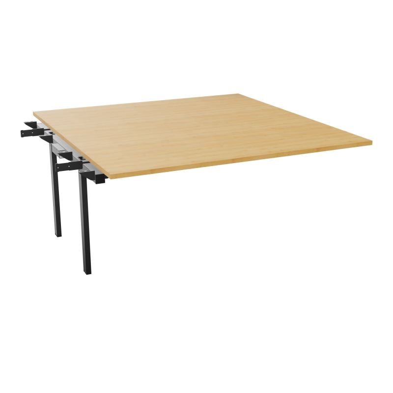BENCH SUIVANT CONECT L160XP165CM-MONOPLAT EP25MM -PIET INTERM. CARRE    R5 SG