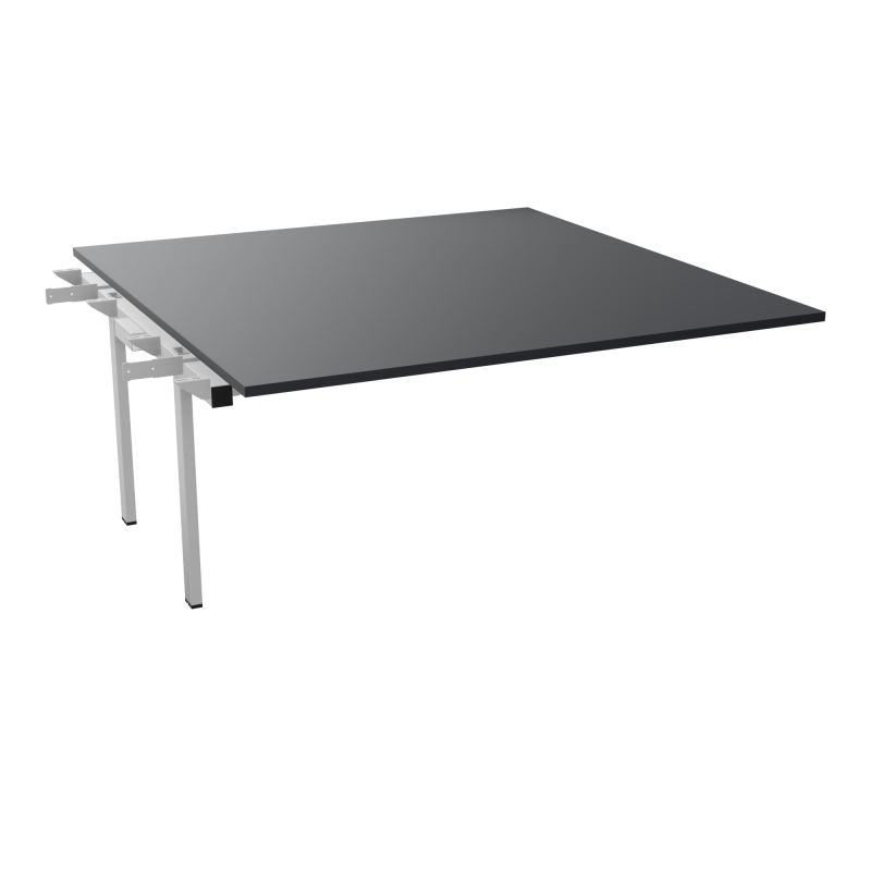 BENCH SUIVANT CONECT L160XP165CM-MONOPLAT EP25MM -PIET INTERM. CARRE    R9 SA