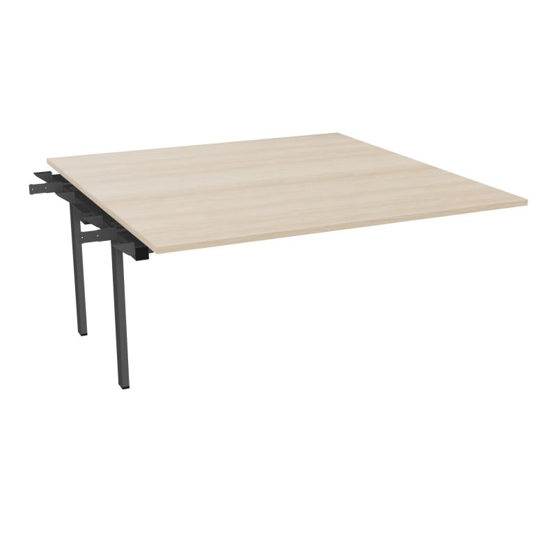 CONECT BENCH SUIVANT L160XP165CM-MONOPLAT EP25MM RZ-PIET INTERM. CARRE SC