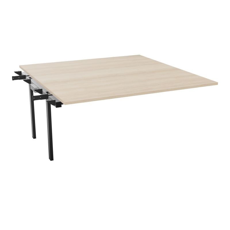 CONECT BENCH SUIVANT L160XP165CM-MONOPLAT EP25MM RZ-PIET INTERM. CARRE SG