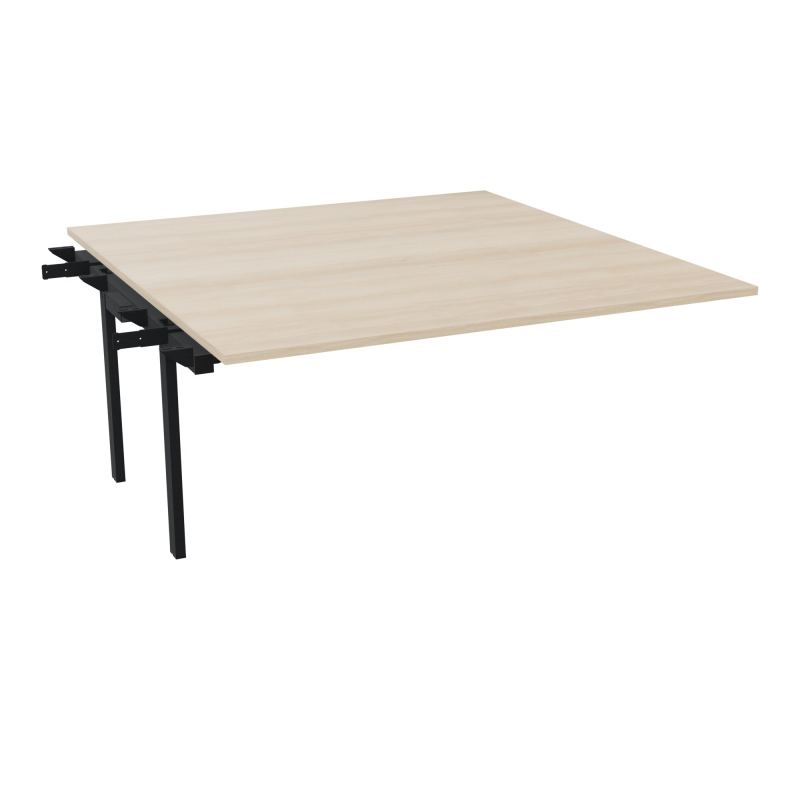 CONECT BENCH SUIVANT L160XP165CM-MONOPLAT EP25MM RZ-PIET INTERM. CARRE ZP