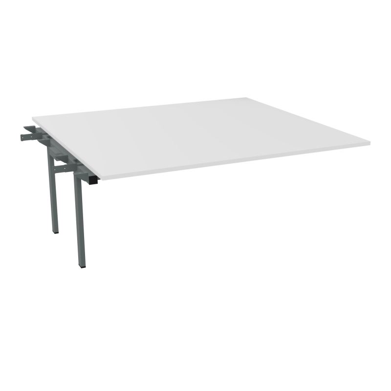 CONECT BENCH SUIVANT L180XP165CM-MONOPLAT EP25MM MG-PIET INTERM. CARRE SU