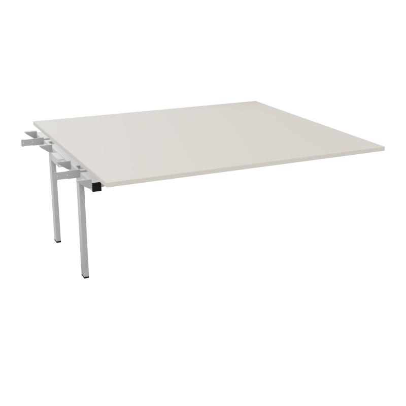 BENCH SUIVANT CONECT L180XP165CM-MONOPLAT EP25MM -PIET INTERM. CARRE N5 SA