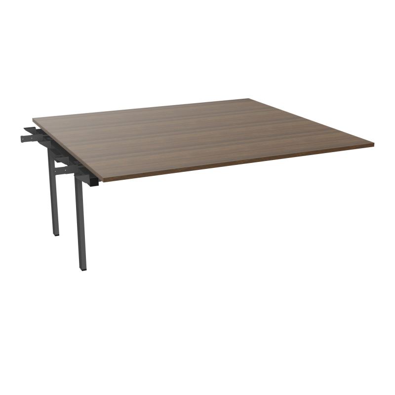BENCH SUIVANT CONECT L180XP165CM-MONOPLAT EP25MM -PIET INTERM. CARRE N6 SC
