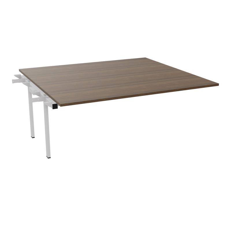 BENCH SUIVANT CONECT L180XP165CM-MONOPLAT EP25MM -PIET INTERM. CARRE N6 SD