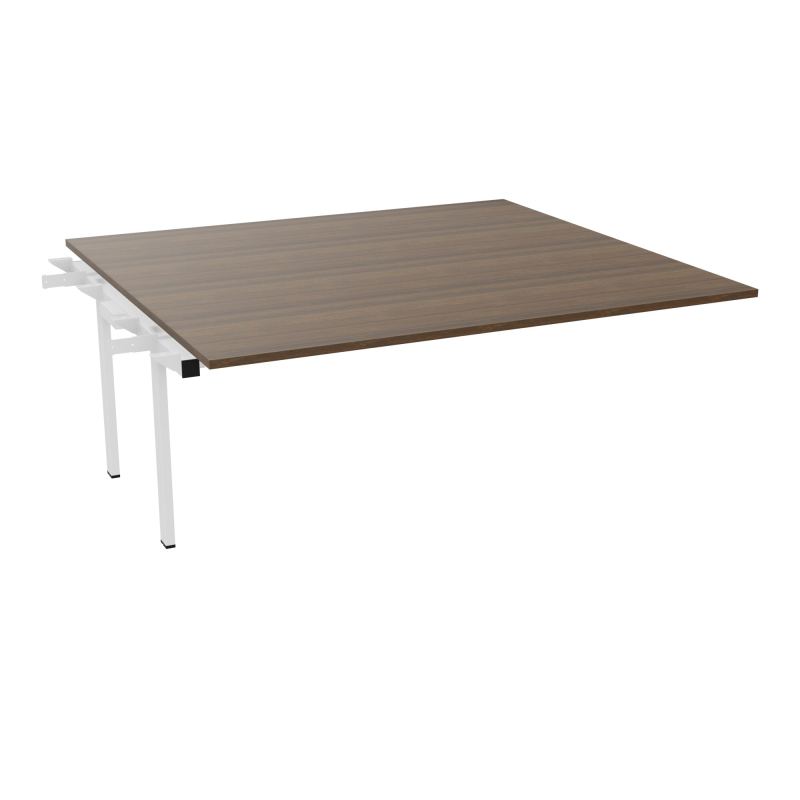 BENCH SUIVANT CONECT L180XP165CM-MONOPLAT EP25MM -PIET INTERM. CARRE N6 SO