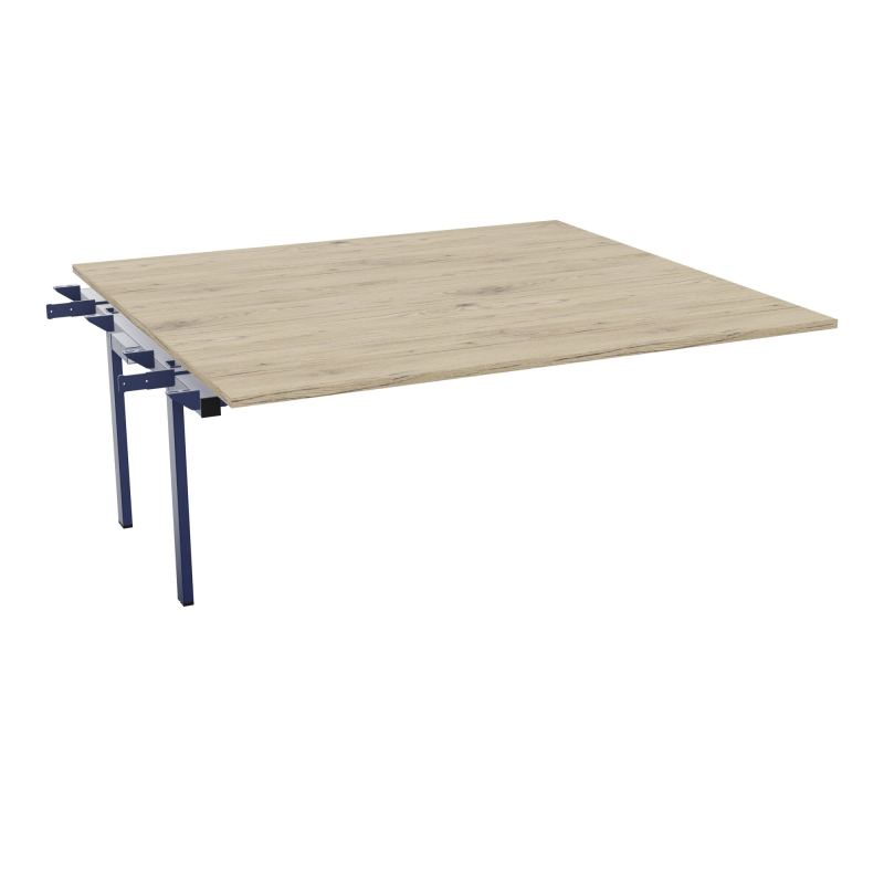 CONECT BENCH SUIVANT L180XP165CM-MONOPLAT EP25MM R3-PIET INTERM. CARRE X4