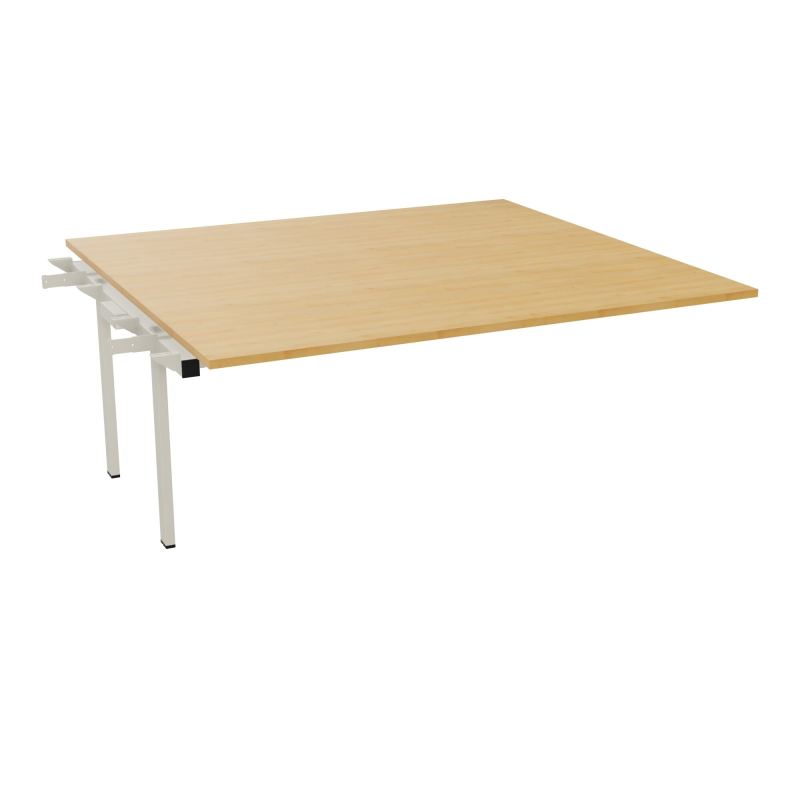 BENCH SUIVANT CONECT L180XP165CM-MONOPLAT EP25MM -PIET INTERM. CARRE    R5 ZC