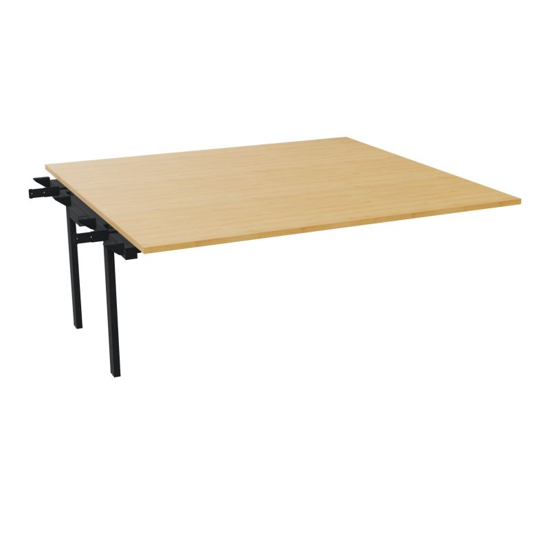 BENCH SUIVANT CONECT L180XP165CM-MONOPLAT EP25MM -PIET INTERM. CARRE    R5 ZP