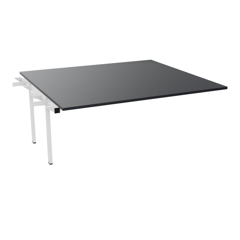 BENCH SUIVANT CONECT L180XP165CM-MONOPLAT EP25MM -PIET INTERM. CARRE    R9 SO