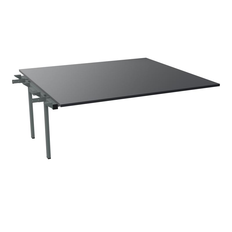 BENCH SUIVANT CONECT L180XP165CM-MONOPLAT EP25MM -PIET INTERM. CARRE    R9 SU