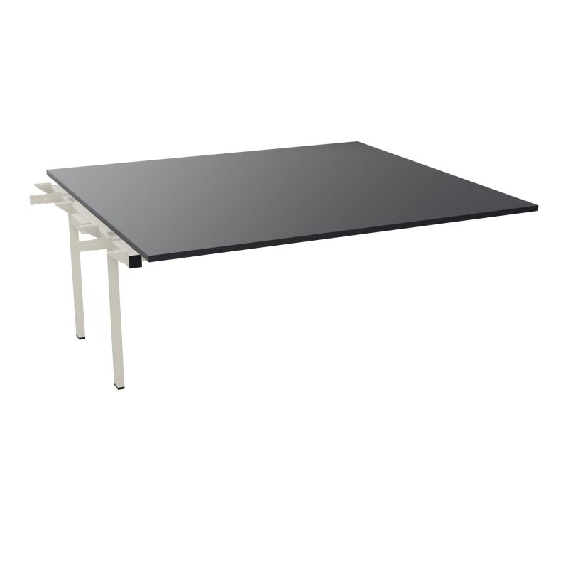 BENCH SUIVANT CONECT L180XP165CM-MONOPLAT EP25MM -PIET INTERM. CARRE    R9 ZC