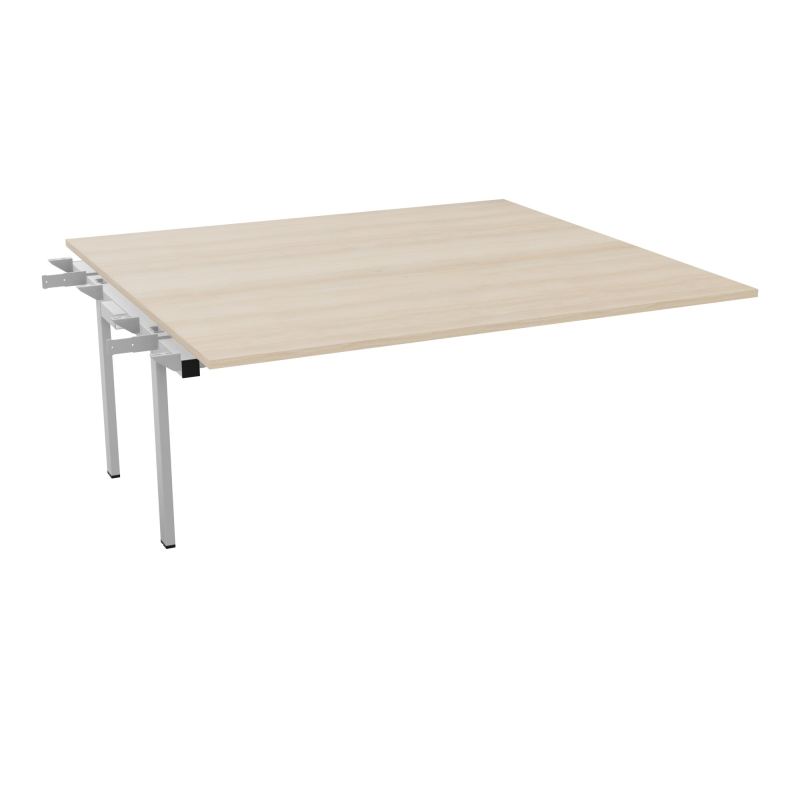 CONECT BENCH SUIVANT L180XP165CM-MONOPLAT EP25MM RZ-PIET INTERM. CARRE SA