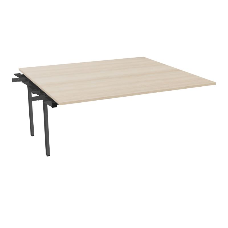 CONECT BENCH SUIVANT L180XP165CM-MONOPLAT EP25MM RZ-PIET INTERM. CARRE SC