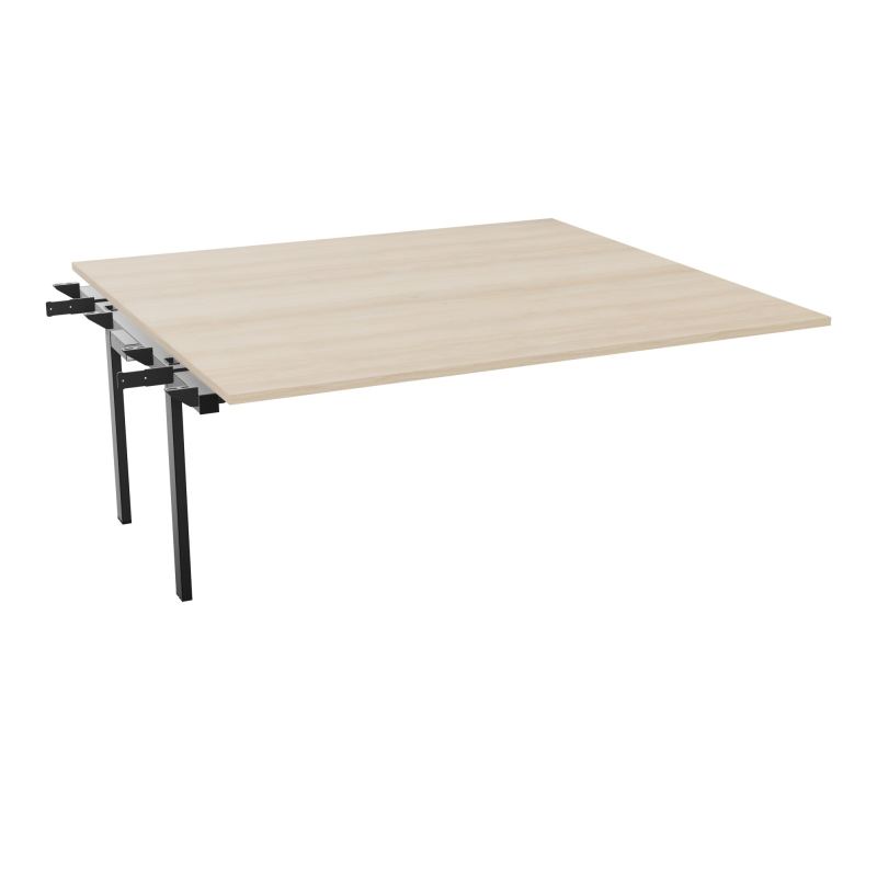 CONECT BENCH SUIVANT L180XP165CM-MONOPLAT EP25MM RZ-PIET INTERM. CARRE SG