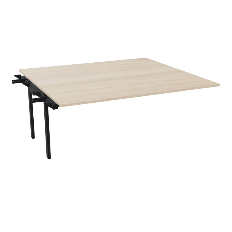 CONECT BENCH SUIVANT L180XP165CM-MONOPLAT EP25MM RZ-PIET INTERM. CARRE ZP