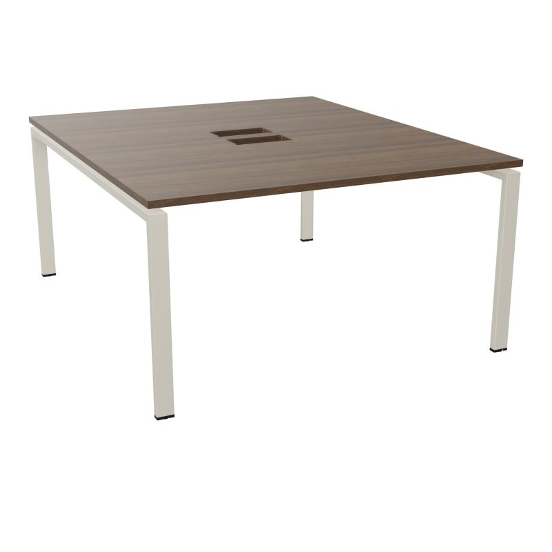 BENCH CONECT L140XP165CM-MONOPLAT NS TRAPPES -PIET ARCHE RECT FX   N6 ZC