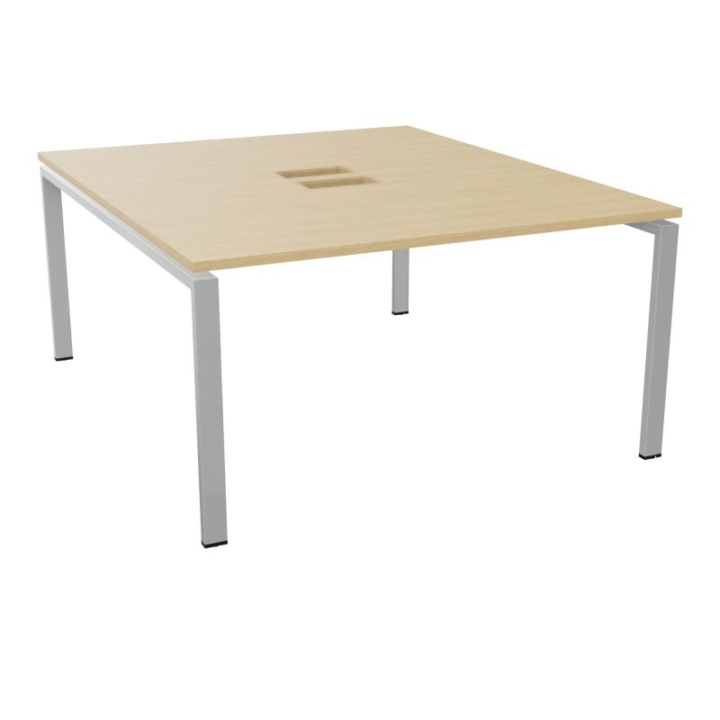 BENCH CONECT L140XP165CM-MONOPLAT NS TRAPPES -PIET ARCHE RECT FX    R1 SA
