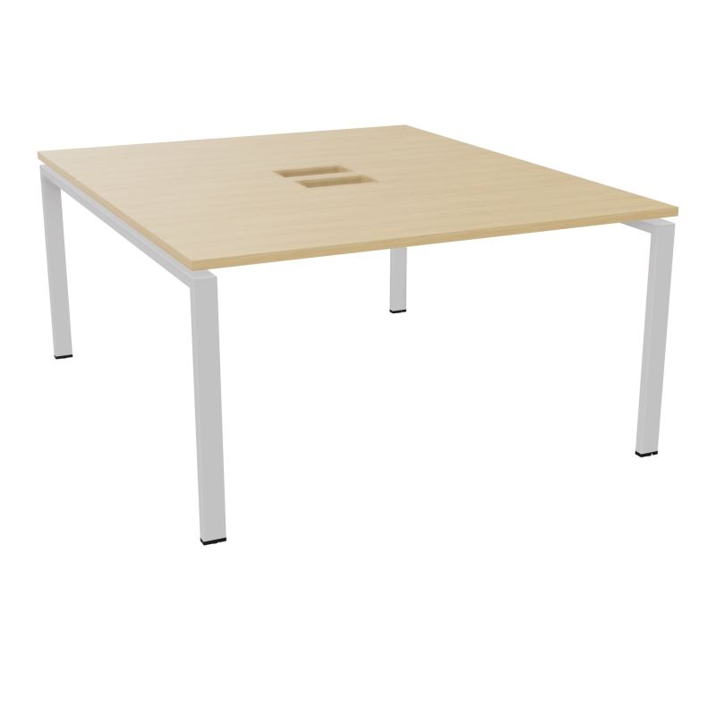 BENCH CONECT L140XP165CM-MONOPLAT NS TRAPPES -PIET ARCHE RECT FX    R1 SD