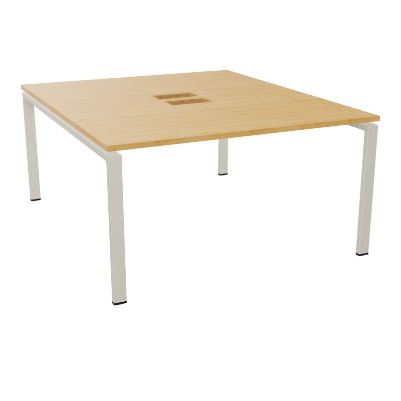 BENCH CONECT L140XP165CM-MONOPLAT NS TRAPPES -PIET ARCHE RECT FX    R5 ZC