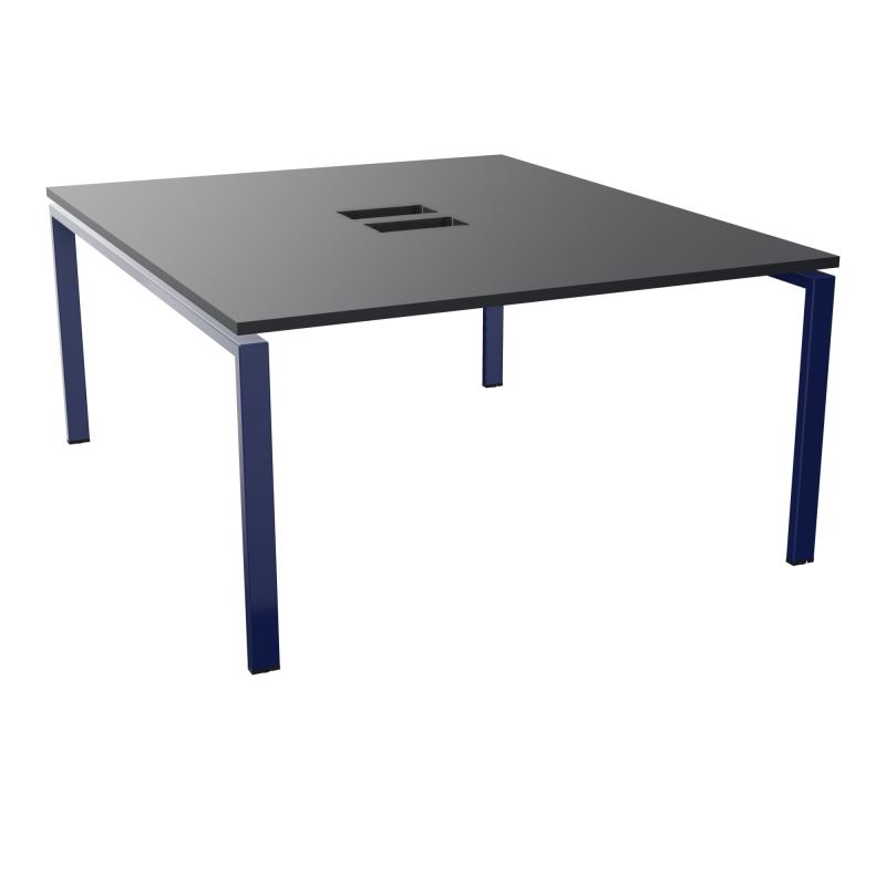 BENCH CONECT L140XP165CM-MONOPLAT NS TRAPPES -PIET ARCHE RECT FX    R9 X4