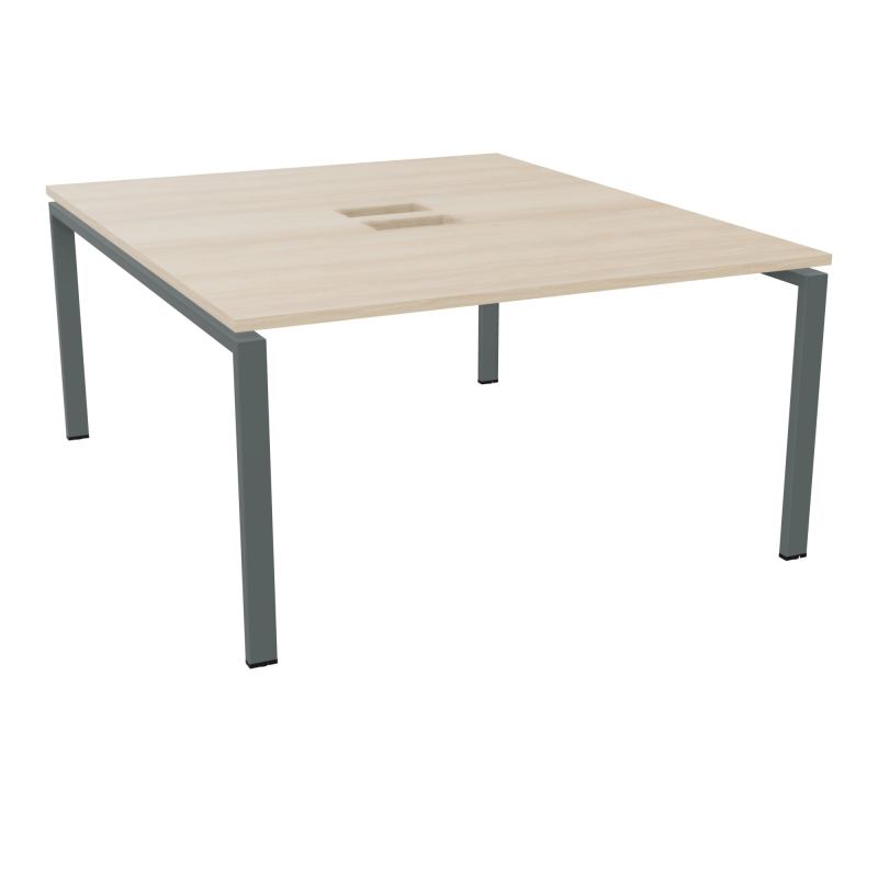 CONECT BENCH L140XP165CM-MONOPLAT SANS TRAPPES RZ-PIET ARCHE RECT FX SU