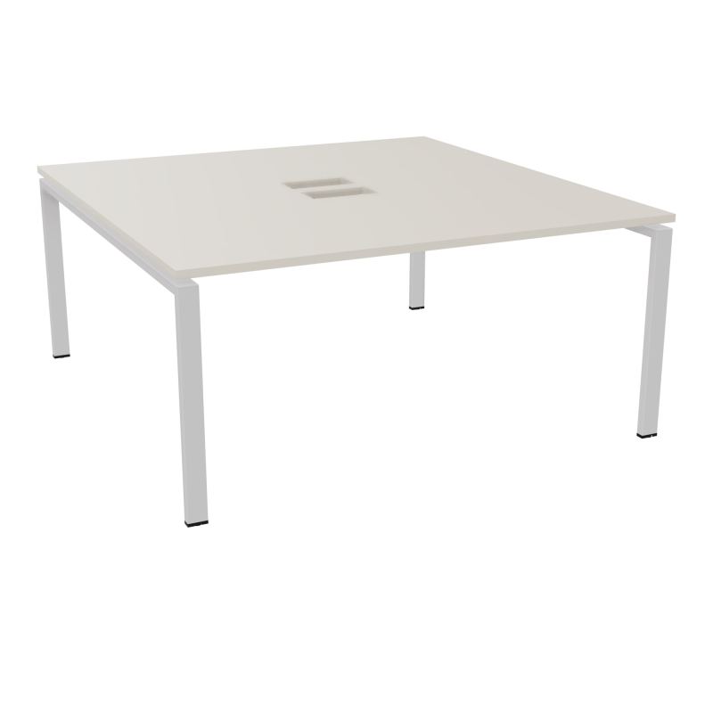 BENCH CONECT L160XP165CM-MONOPLAT NS TRAPPES -PIET ARCHE RECT FX   N5 SD