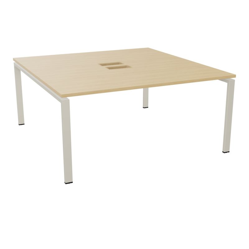 BENCH CONECT L160XP165CM-MONOPLAT NS TRAPPES -PIET ARCHE RECT FX    R1 ZC