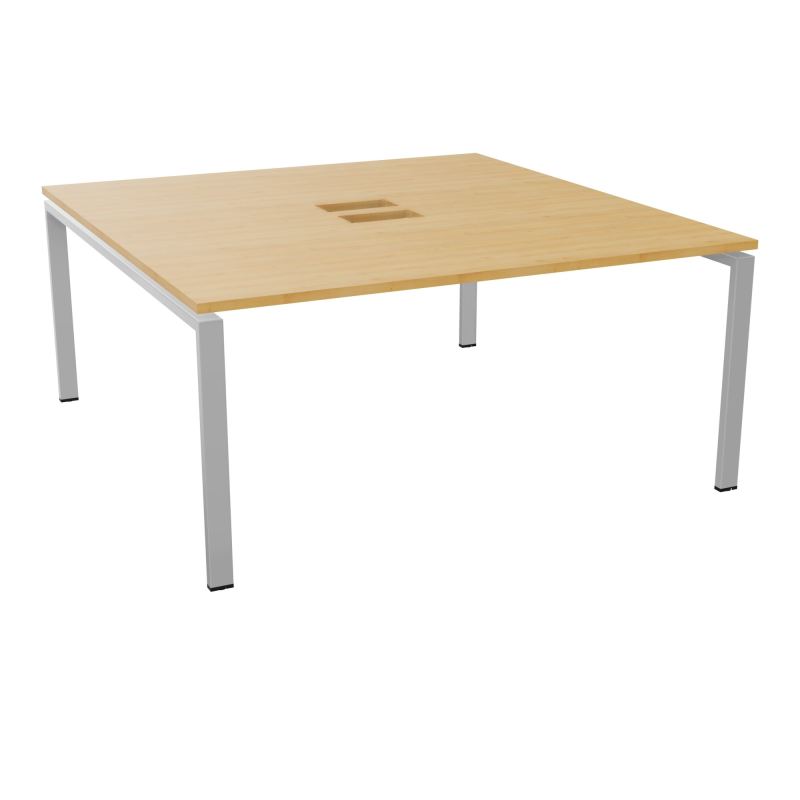 BENCH CONECT L160XP165CM-MONOPLAT NS TRAPPES -PIET ARCHE RECT FX    R5 SA