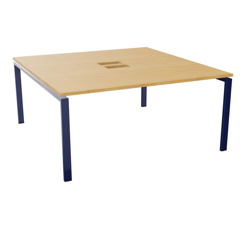 BENCH CONECT L160XP165CM-MONOPLAT NS TRAPPES -PIET ARCHE RECT FX    R5 X4