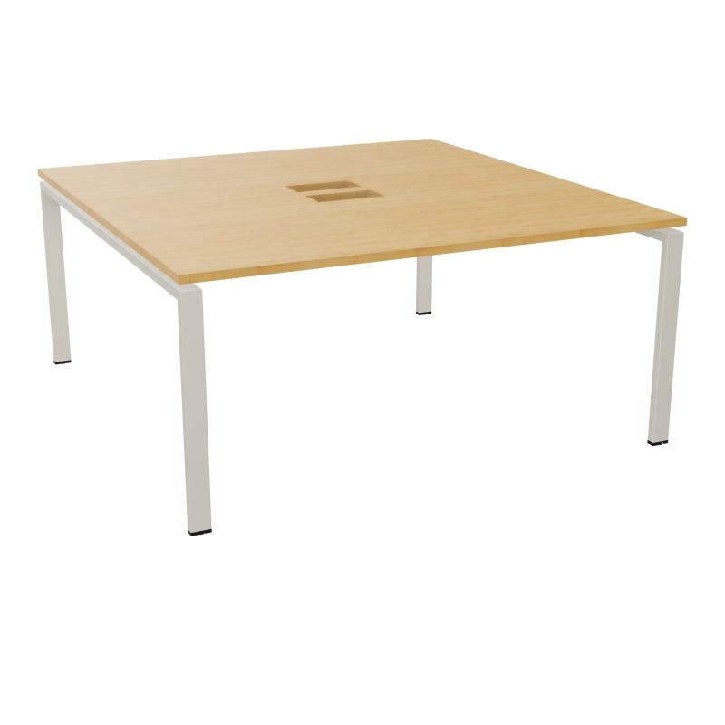 BENCH CONECT L160XP165CM-MONOPLAT NS TRAPPES -PIET ARCHE RECT FX    R5 ZC