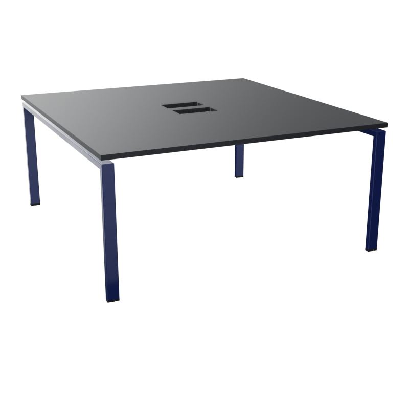 BENCH CONECT L160XP165CM-MONOPLAT NS TRAPPES -PIET ARCHE RECT FX    R9 X4
