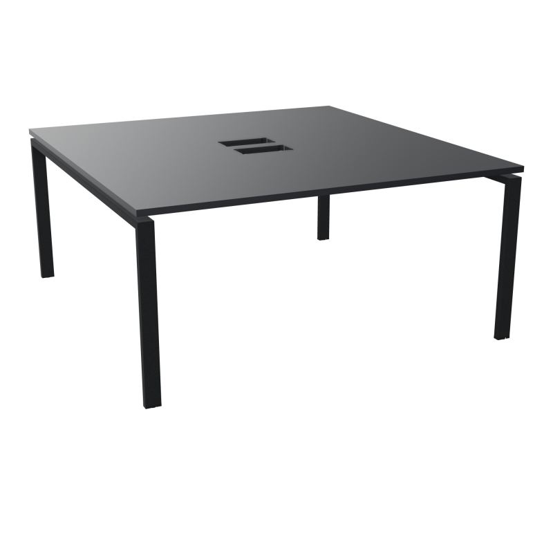 BENCH CONECT L160XP165CM-MONOPLAT NS TRAPPES -PIET ARCHE RECT FX    R9 ZP