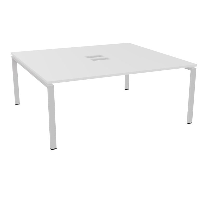 BENCH CONECT L180XP165CM-MONOPLAT NS TRAPPES -PIET ARCHE RECT FX   MG SD
