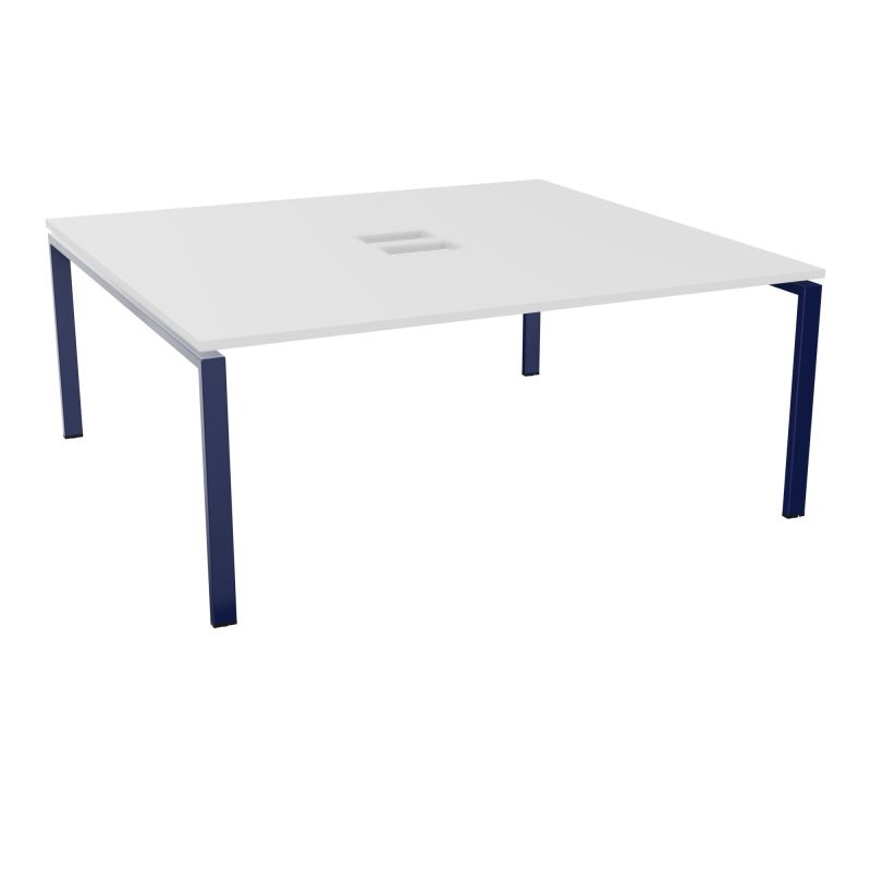 BENCH CONECT L180XP165CM-MONOPLAT NS TRAPPES -PIET ARCHE RECT FX   MG X4