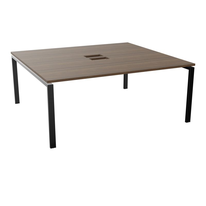 BENCH CONECT L180XP165CM-MONOPLAT NS TRAPPES -PIET ARCHE RECT FX   N6 SG