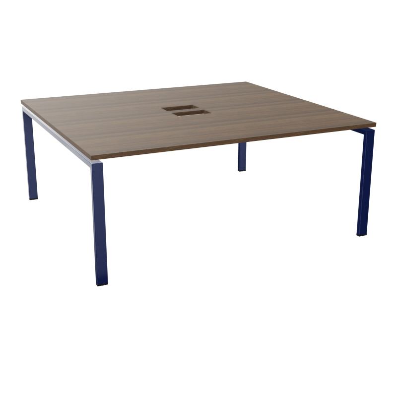BENCH CONECT L180XP165CM-MONOPLAT NS TRAPPES -PIET ARCHE RECT FX   N6 X4