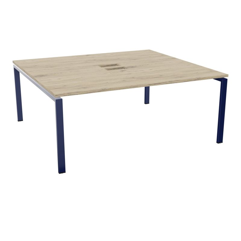 BENCH CONECT L180XP165CM-MONOPLAT NS TRAPPES -PIET ARCHE RECT FX   R3 X4