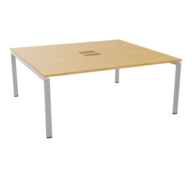BENCH CONECT L180XP165CM-MONOPLAT NS TRAPPES -PIET ARCHE RECT FX    R5 SA