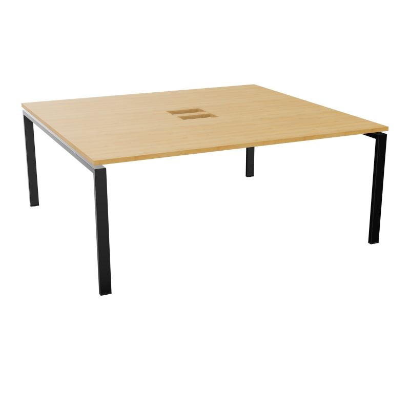 BENCH CONECT L180XP165CM-MONOPLAT NS TRAPPES -PIET ARCHE RECT FX    R5 SG