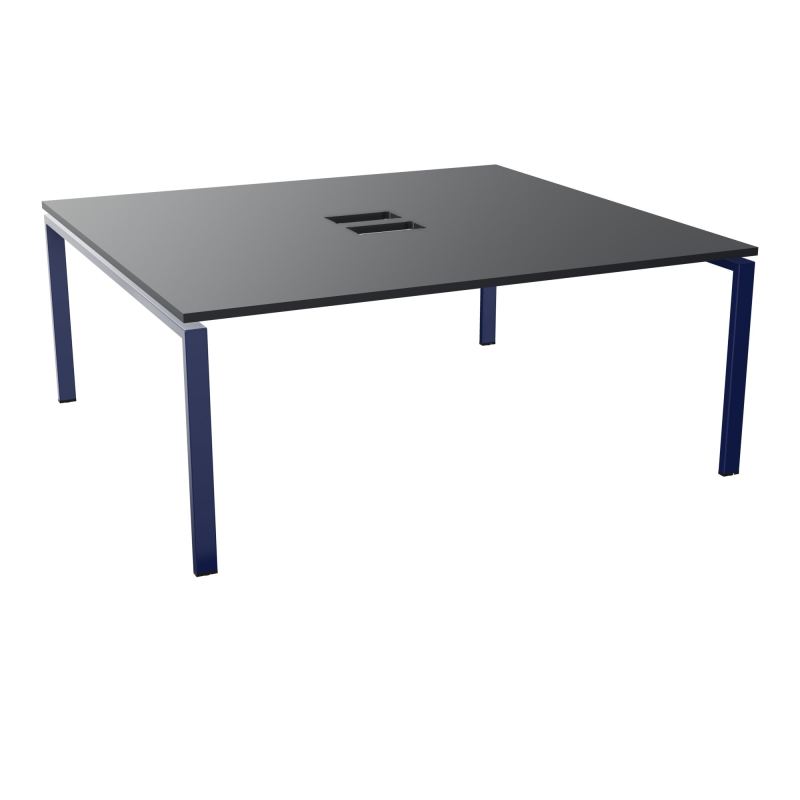 BENCH CONECT L180XP165CM-MONOPLAT NS TRAPPES -PIET ARCHE RECT FX    R9 X4