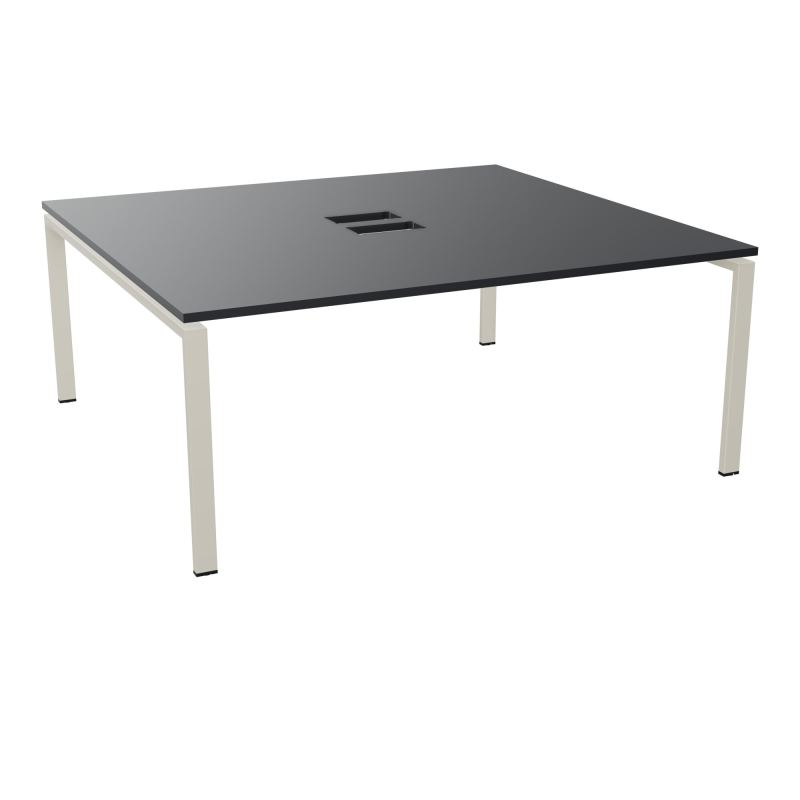 BENCH CONECT L180XP165CM-MONOPLAT NS TRAPPES -PIET ARCHE RECT FX    R9 ZC