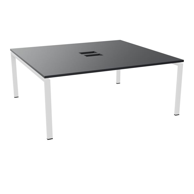 BENCH CONECT L180XP165CM-MONOPLAT NS TRAPPES -PIET ARCHE RECT FX    R9 ZO