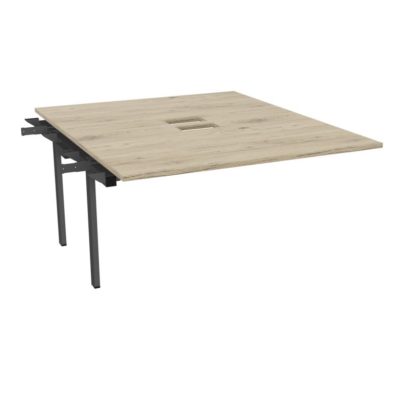 CONECT BENCH SUIVANT L140XP165CM-MONOPLAT EP25MM SANS TRAPPES R3-PIET INTERM. CARRE SC